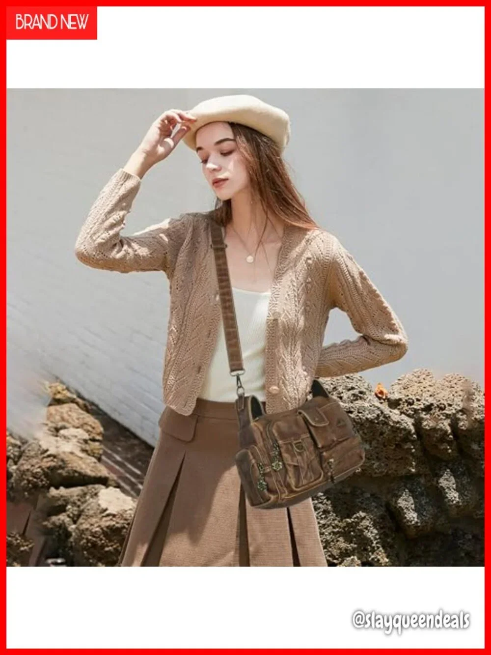 Vintage Hobo Shoulder Bag Crossbody with Adjustable Strap